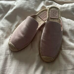 Tory Burch espadrille slides